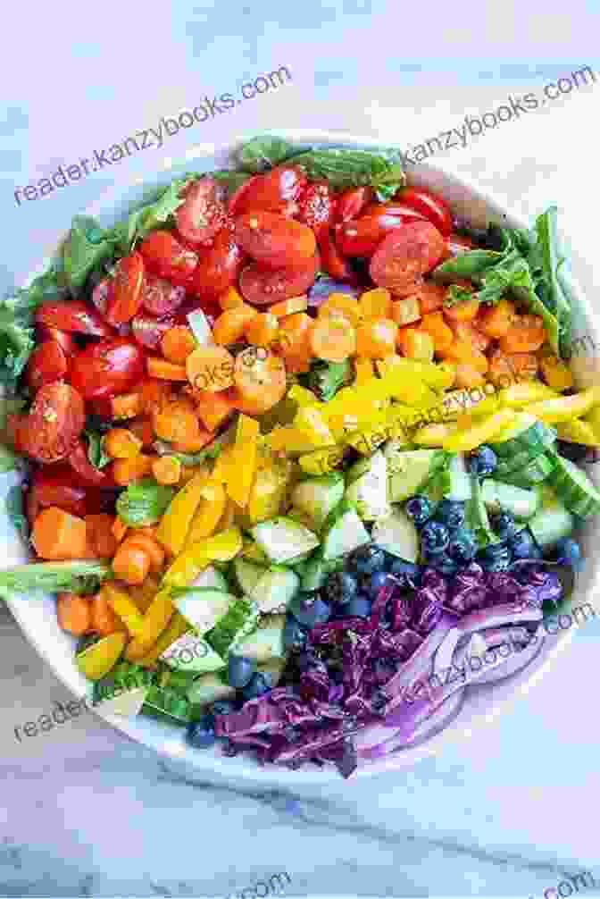 A Colorful And Vibrant Salad With Fresh Vegetables, Fruits, And Herbs Pasta Salad Cookbook: Happy Healthy Speedy Salads To Make In Minutes