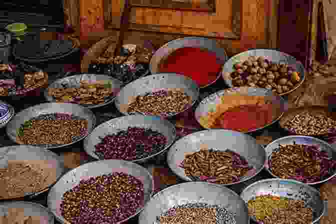 A Display Of Essential Ingredients Used In Persian Cuisine, Showcasing Their Vibrant Colors And Textures A Taste Of Persia: An To Persian Cooking