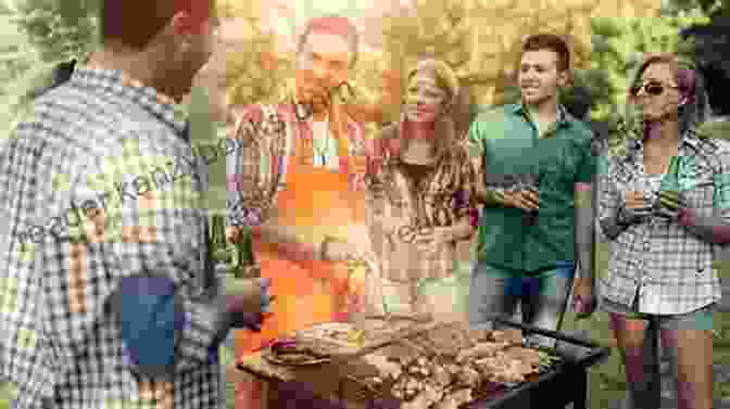 A Group Of People Grilling Food At A Barbecue Barbecue: The History Of An American Institution