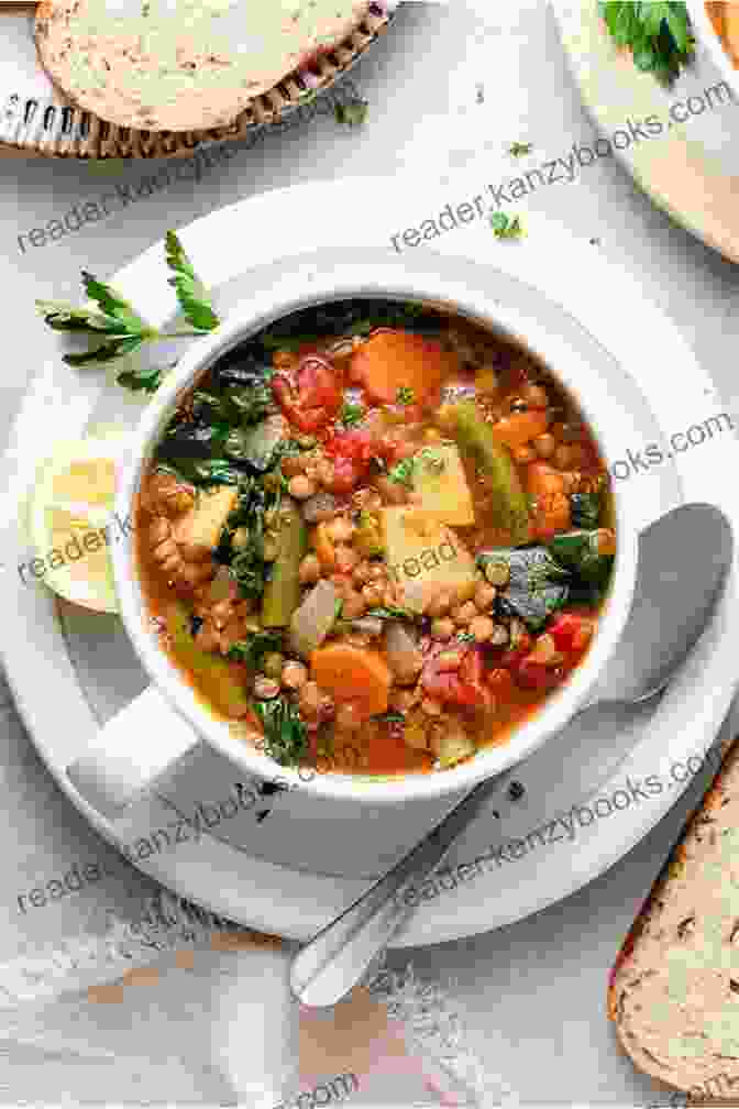 A Hearty And Satisfying Bowl Of Lentil Soup Brimming With Vegetables Anti Inflammatory Diet Cookbook: Delicious Anti Inflammatory Diet Recipes For Beginners (Anti Inflammatory Diet Guide 1)