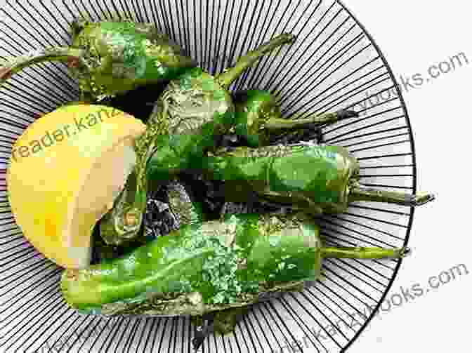 A Photo Of A Plate Of Pimientos De Padrón, Blistered Padrón Peppers With A Hint Of Spice Original Tapas Cookbook For Everyone: Prepare Authentic Spanish Tapas With The Help Of This Cookbook