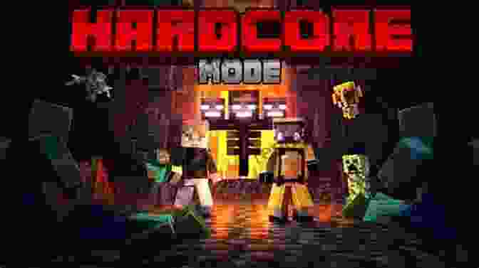 A Screenshot Of The Minecraft Hardcore Mode Game Minecraft: I Survived 300 Days In Hardcore Minecraft