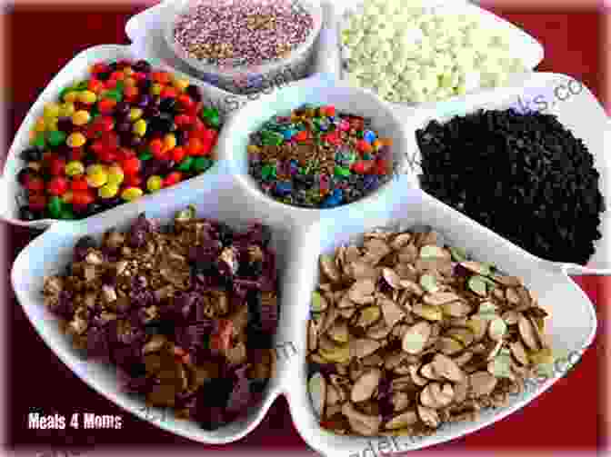 A Variety Of Toppings For Ice Cream, Including Sprinkles, Chocolate Chips, And Fruit Ice Cream Cookbook: How To Make Creamy Scoopable Ice Cream At Home