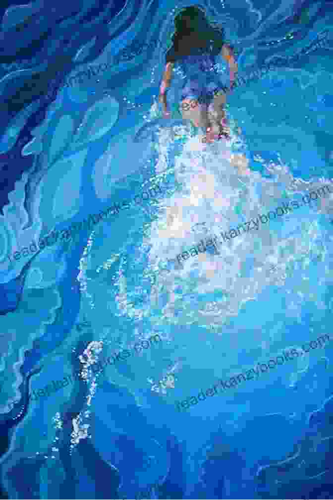 Abstract Watercolor Painting Of A Swimmer In A Pool, Evoking The Memory Of Water's Embrace Swimming Studies Leanne Shapton