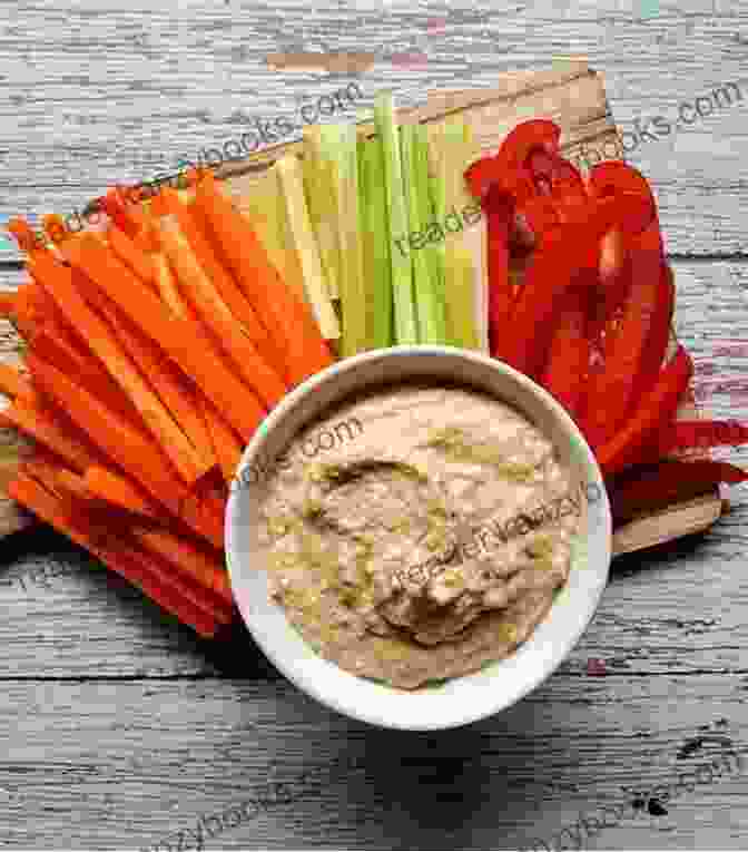 An Assortment Of Fresh Vegetable Sticks Served With A Creamy Hummus Dip Anti Inflammatory Diet Cookbook: Delicious Anti Inflammatory Diet Recipes For Beginners (Anti Inflammatory Diet Guide 1)