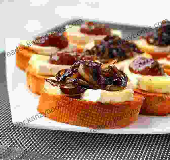 Camembert And Fig Crostini Top 123 Cheese Appetizer Recipes: A Timeless Cheese Appetizer Cookbook