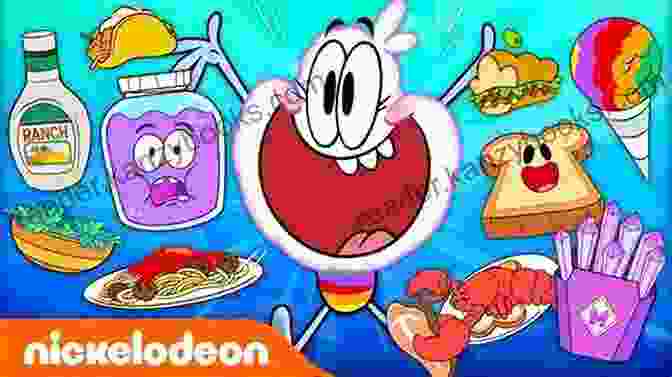 Cover Of Nickelodeon Comic Stories Delicious Food Marathon Nickelodeon Comic Stories: Delicious Food Marathon