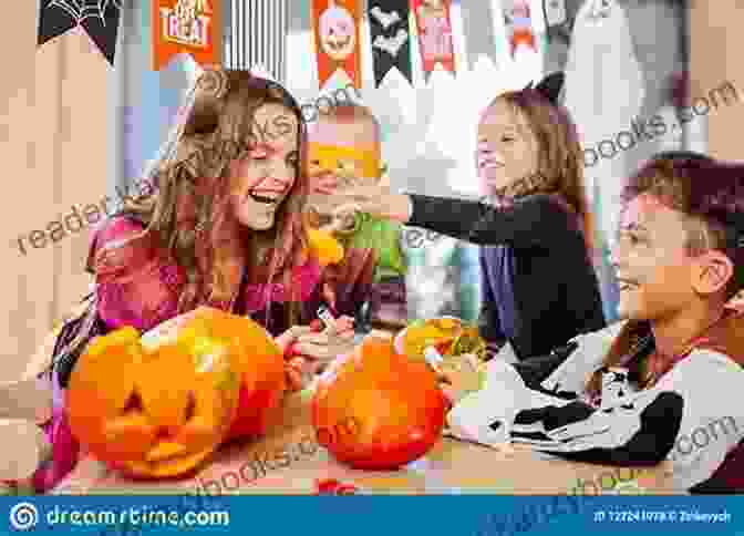 Excited People In Halloween Costumes, Laughing And Having Fun The Try Not To Laugh Challenge Would You Rather ? Halloween Edition : The Ultimate Hilarious Halloween Scenarios And Interactive Question Game For Kids Of All Ages Family Groups