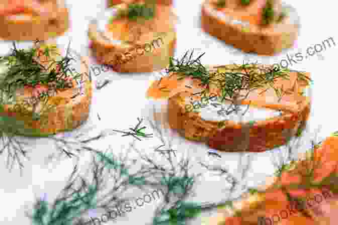 Goat Cheese And Smoked Salmon Tartlets Top 123 Cheese Appetizer Recipes: A Timeless Cheese Appetizer Cookbook