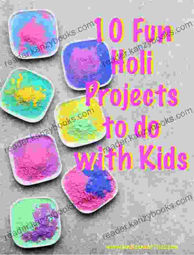 Holi For Kids Easy To Read Book Cover Holi For Kids Easy To Read