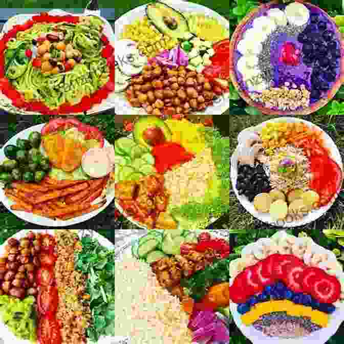 Image Of A Variety Of Healthy And Colorful Ingredients And Meals The Easy Mediterranean Diet Cookbook With Simple Recipes For Healthy Living 1 Week Meal Plan Included: Easily Make A Healthy And Satisfying Meal