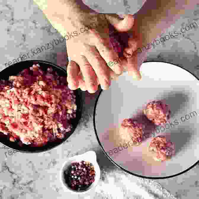 Image Of Fresh Ingredients For Making Meatballs 50 Meatball Recipes To Die For: The Complete Meatball Cookbook For Delicious Home Made Meatballs (Delicious Home Made Cooking 1)