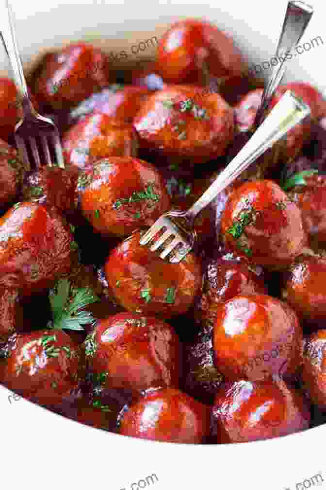 Image Of Meatballs Prepared For A Festive Celebration 50 Meatball Recipes To Die For: The Complete Meatball Cookbook For Delicious Home Made Meatballs (Delicious Home Made Cooking 1)