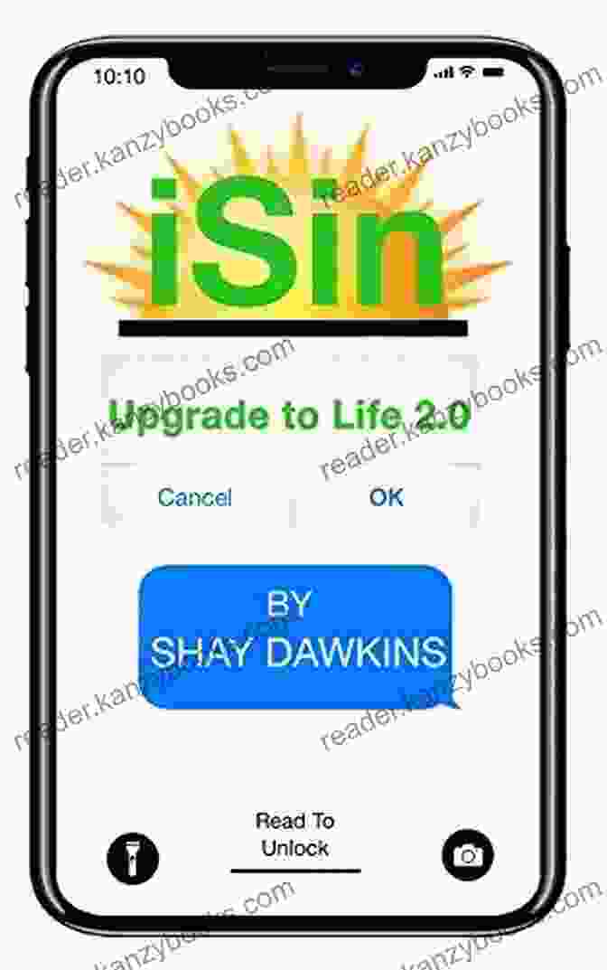 Shay Dawkins, Author Of Isin Upgrade To Life, Smiling And Holding A Book ISin: Upgrade To Life 2 0 Shay Dawkins