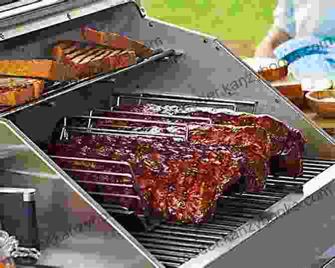 Succulent BBQ Ribs Sizzling On The Grill Easy BBQ Recipes: Try BBQ Recipes For Everyone At Home