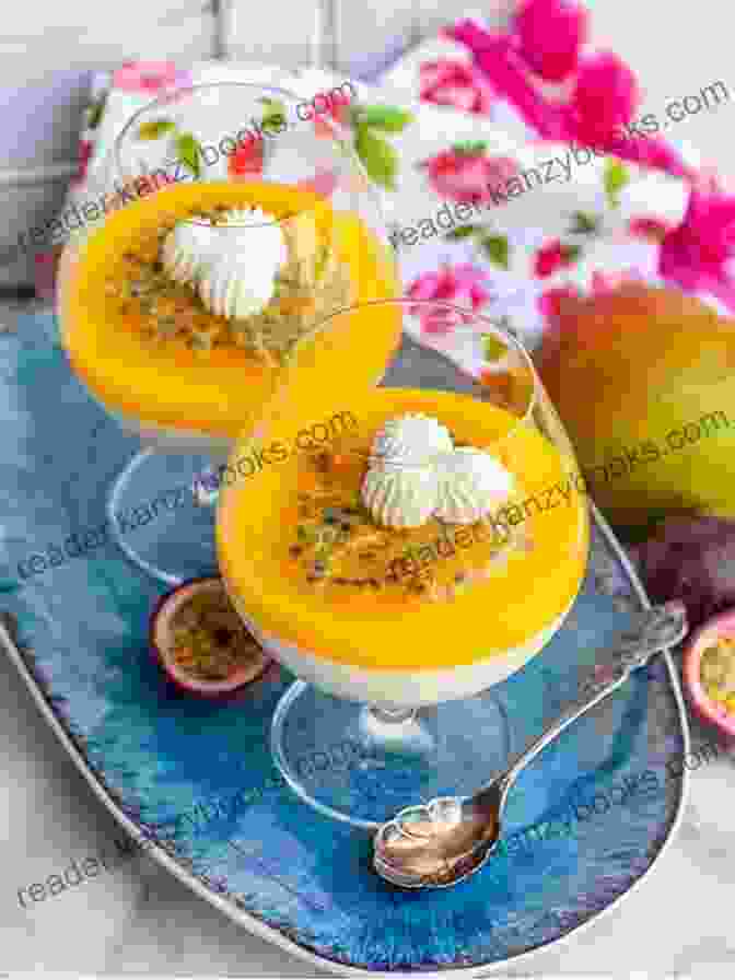 Vanilla Bean Panna Cotta With Mango Puree Put An Egg On It: 70 Delicious Dishes That Deserve A Sunny Topping