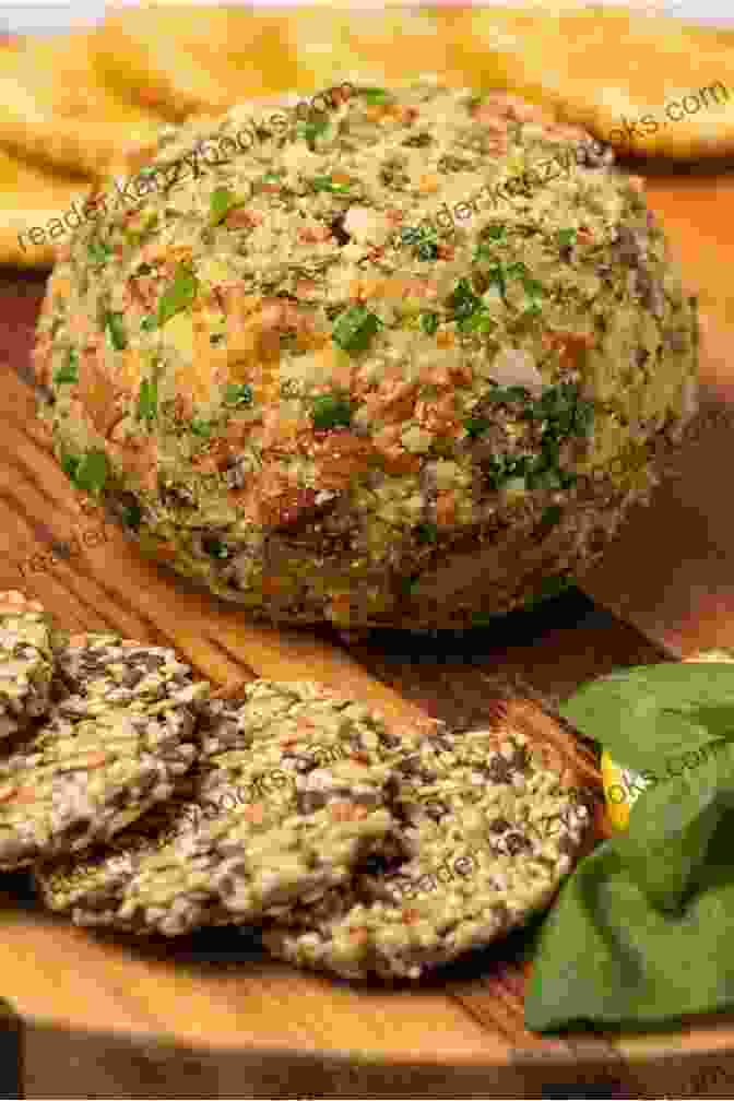 Vegan Cashew Cheese Ball With Herbs And Spices Top 123 Cheese Appetizer Recipes: A Timeless Cheese Appetizer Cookbook